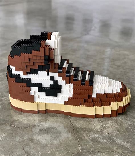 Lego brick sneakers